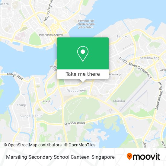 Marsiling Secondary School Canteen map