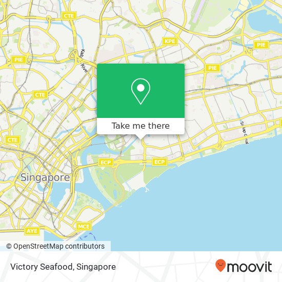 Victory Seafood map