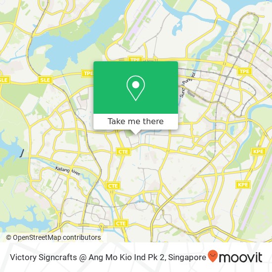 Victory Signcrafts @ Ang Mo Kio Ind Pk 2 map