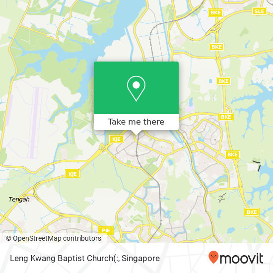 Leng Kwang Baptist Church map