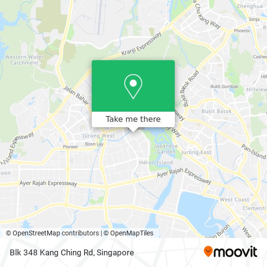 Blk 348 Kang Ching Rd地图