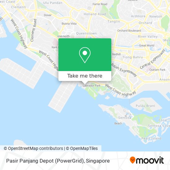 Pasir Panjang Depot (PowerGrid) map