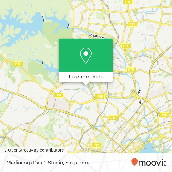 Mediacorp Das 1 Studio map