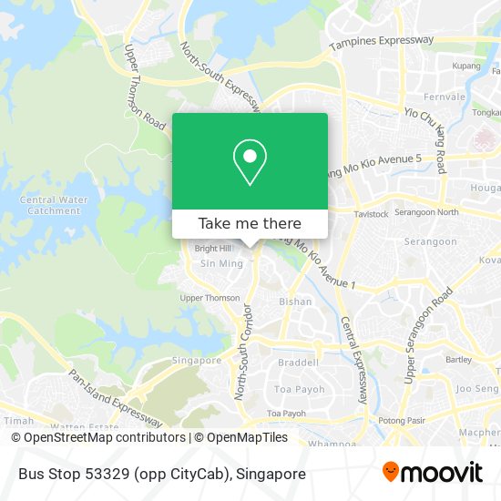 Bus Stop 53329 (opp CityCab) map