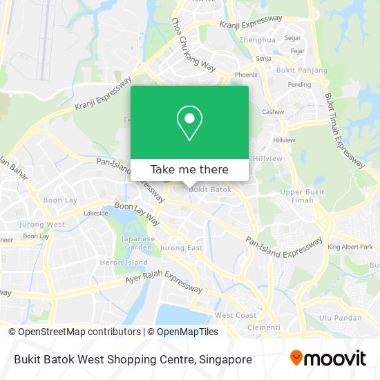 Bukit Batok West Shopping Centre地图