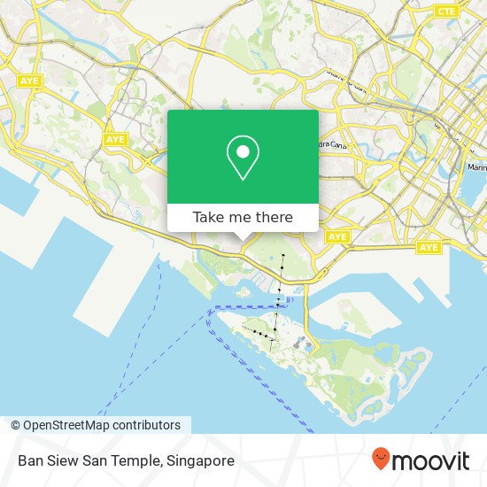 Ban Siew San Temple map