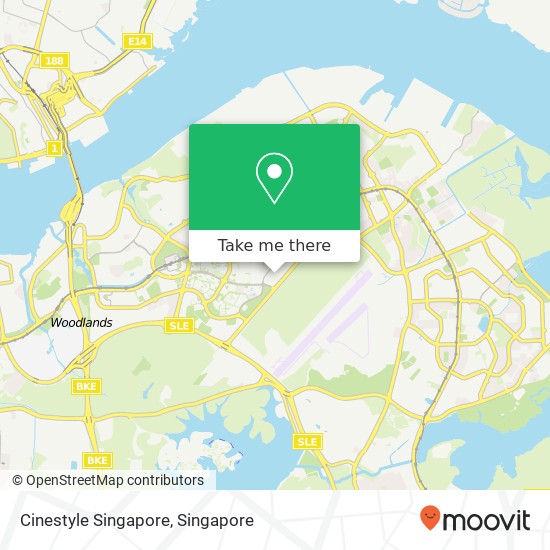 Cinestyle Singapore地图