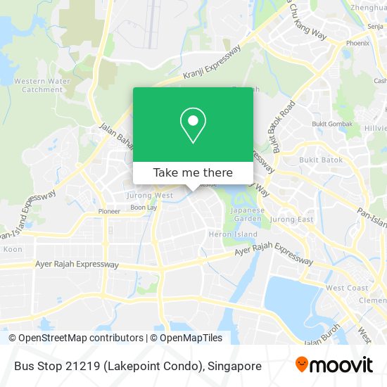 Bus Stop 21219 (Lakepoint Condo)地图