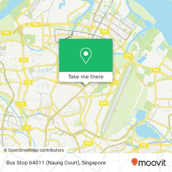 Bus Stop 64011 (Naung Court) map