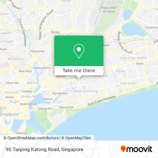 90 Tanjong Katong Road地图