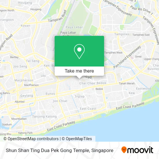 Shun Shan Ting Dua Pek Gong Temple地图