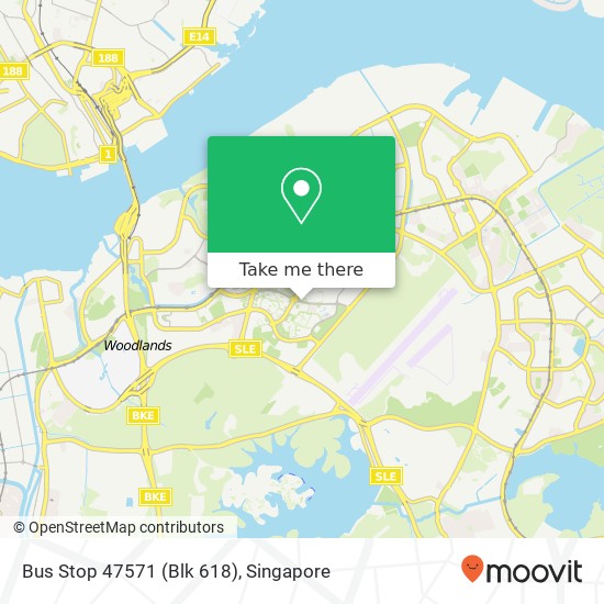 Bus Stop 47571 (Blk 618) map