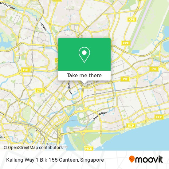 Kallang Way 1 Blk 155 Canteen map
