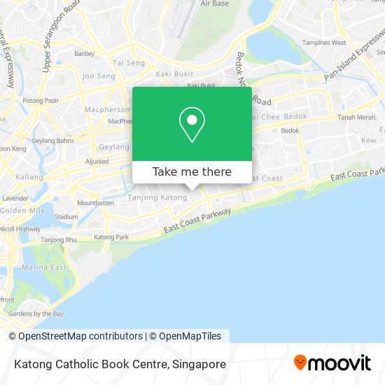 Katong Catholic Book Centre map