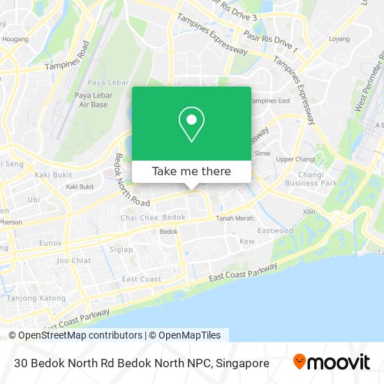 30 Bedok North Rd Bedok North NPC地图