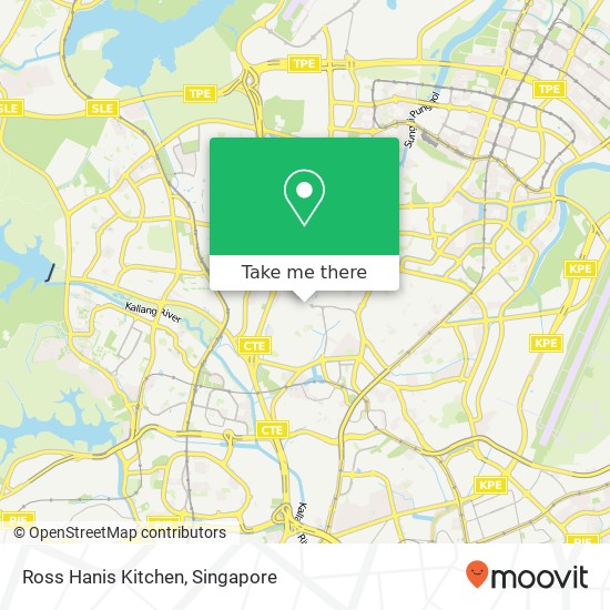 Ross Hanis Kitchen map