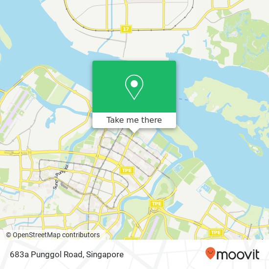 683a Punggol Road map