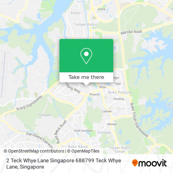 2 Teck Whye Lane
Singapore 688799 Teck Whye Lane地图