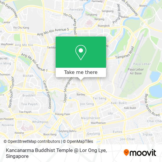 Kancanarma Buddhist Temple @ Lor Ong Lye map