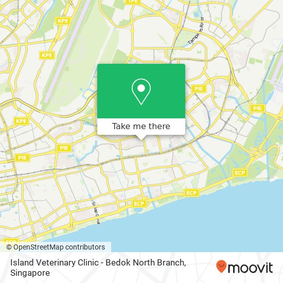 Island Veterinary Clinic - Bedok North Branch map