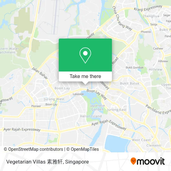 Vegetarian Villas 素雅轩 map