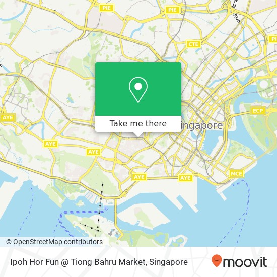 Ipoh Hor Fun @ Tiong Bahru Market map