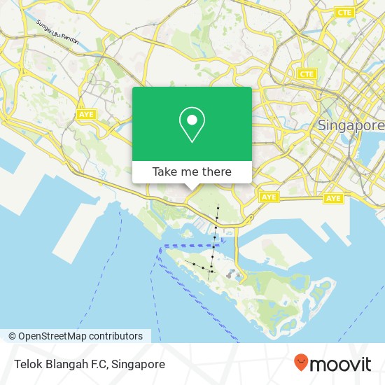 Telok Blangah F.C map