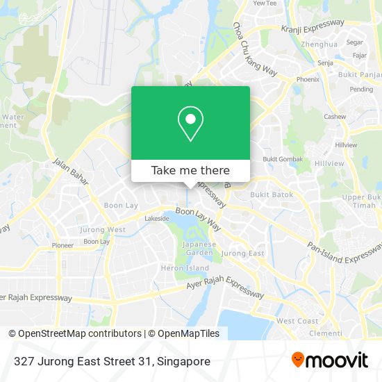 327 Jurong East Street 31 map