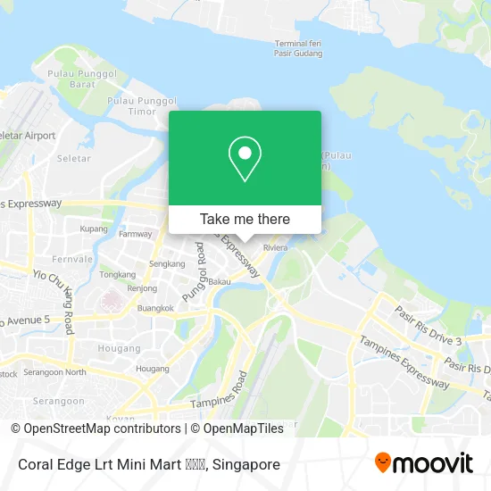Coral Edge Lrt Mini Mart  map