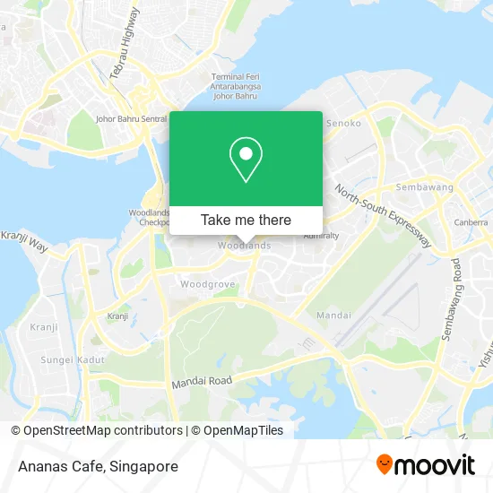 Ananas Cafe map
