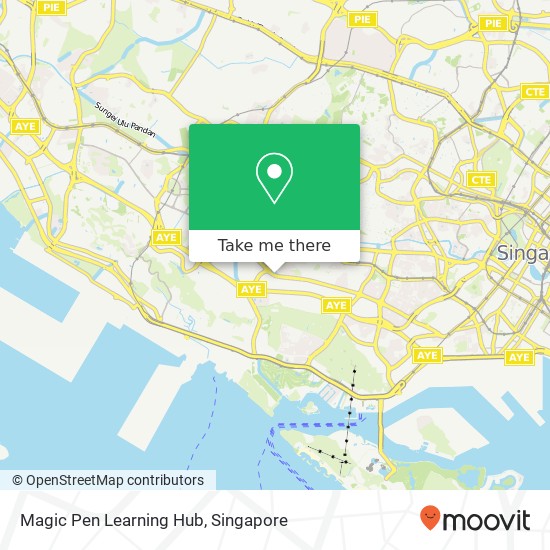 Magic Pen Learning Hub map