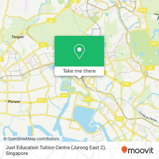 Just Education Tuition Centre (Jurong East 2) map