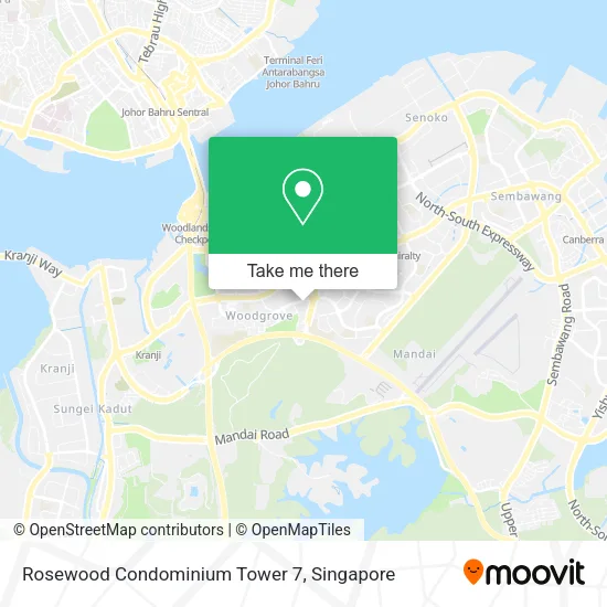 Rosewood Condominium Tower 7 map
