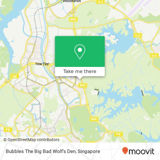 Bubbles The Big Bad Wolf's Den地图