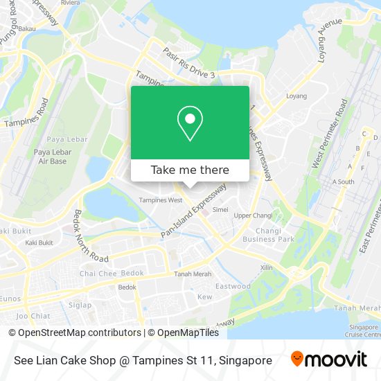 See Lian Cake Shop @ Tampines St 11 map