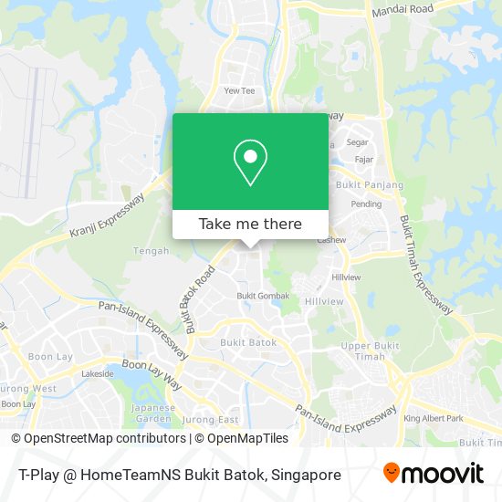 T-Play @ HomeTeamNS Bukit Batok地图