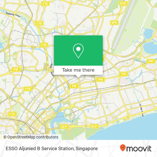 ESSO Aljunied B Service Station map