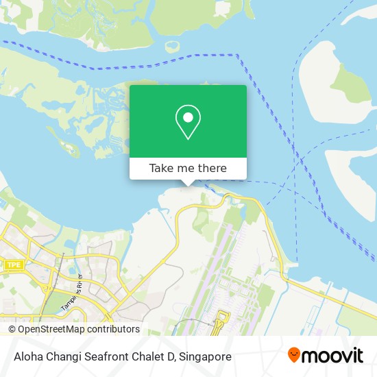 Aloha Changi Seafront Chalet D map