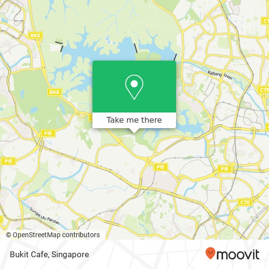Bukit Cafe map