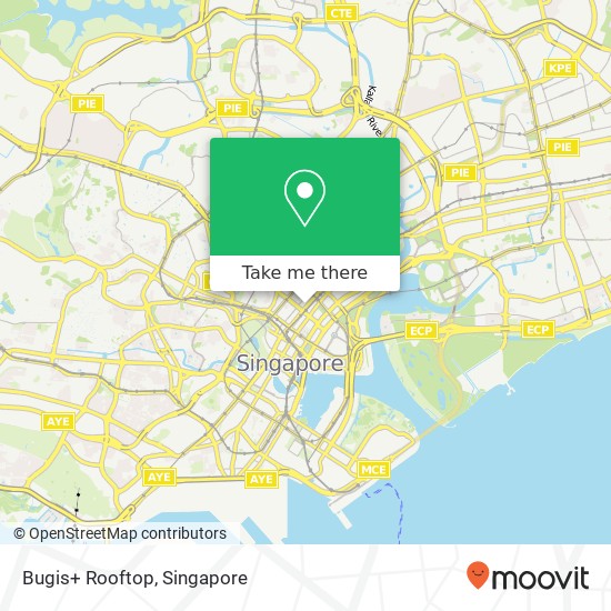Bugis+ Rooftop map