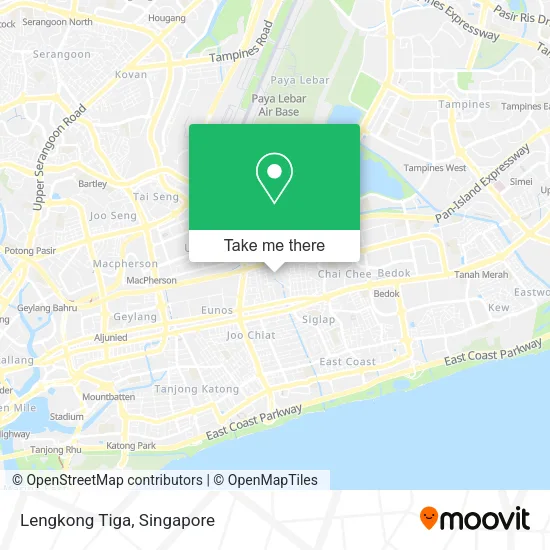 Lengkong Tiga map