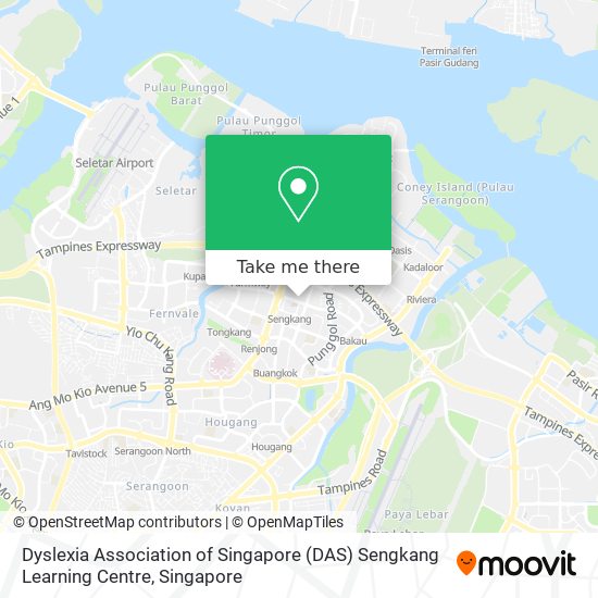 Dyslexia Association of Singapore (DAS) Sengkang Learning Centre map