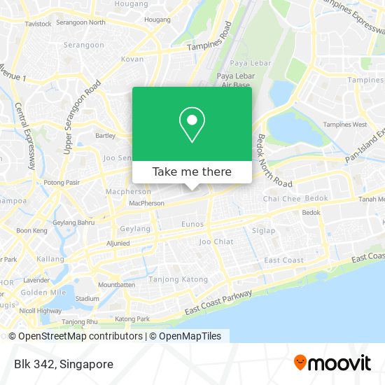 Blk 342 map