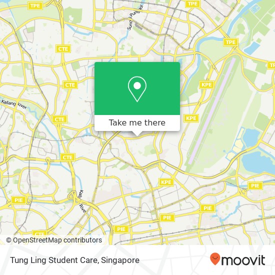 Tung Ling Student Care map