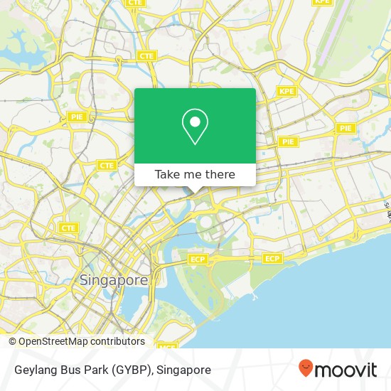 Geylang Bus Park (GYBP) map