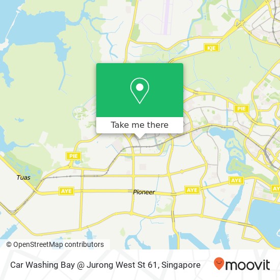 Car Washing Bay @ Jurong West St 61 map