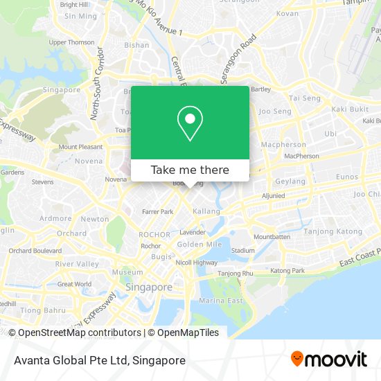 Avanta Global Pte Ltd map