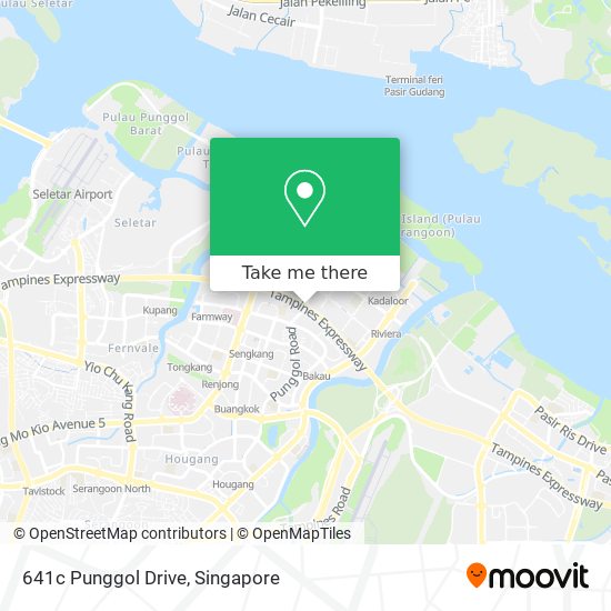 641c Punggol Drive map