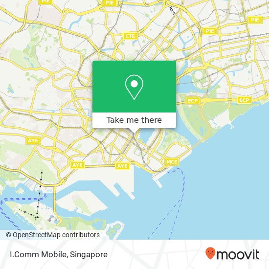 I.Comm Mobile map