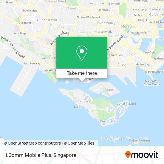i.Comm Mobile Plus map